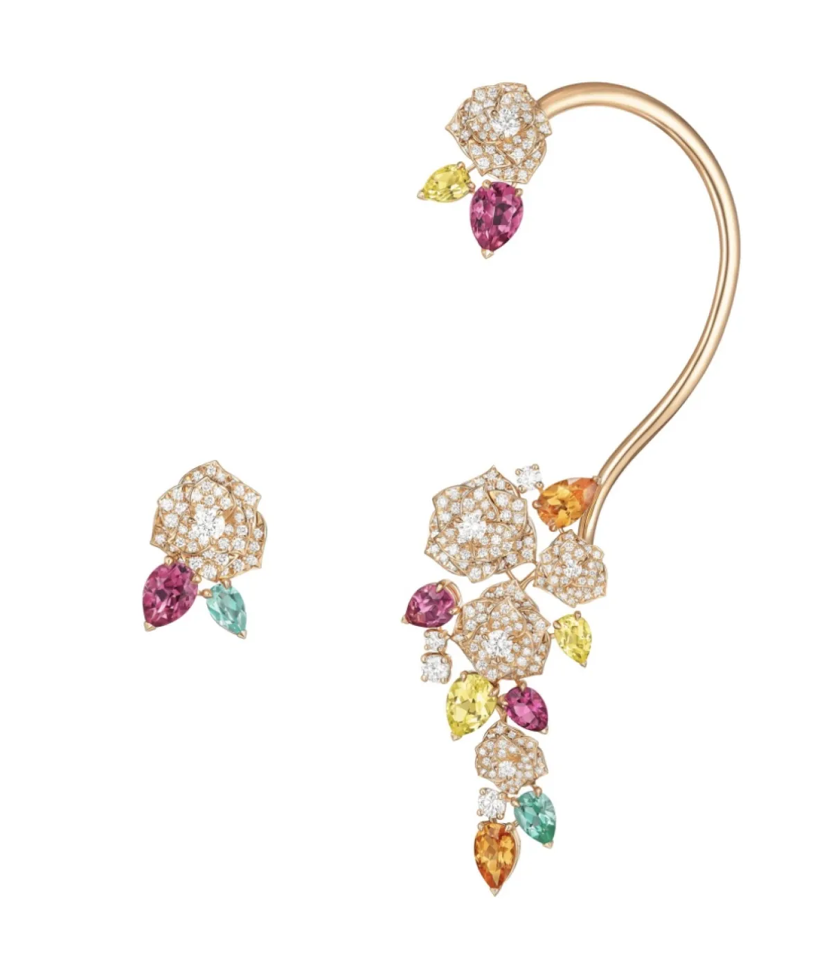 حلية أذن وردة بياجيه piaget