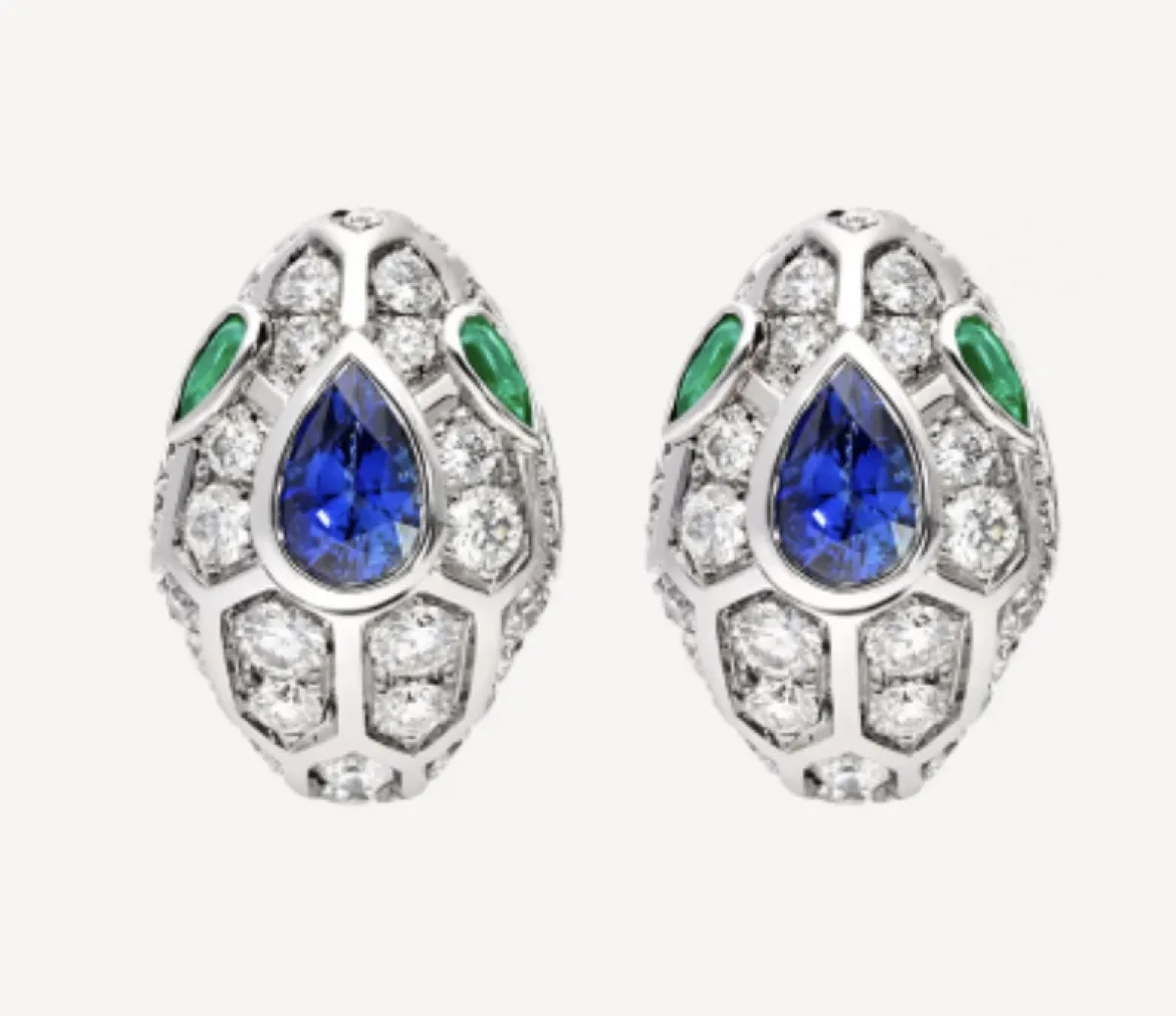 اقراط سربنتي من بلغاري Bvlgari