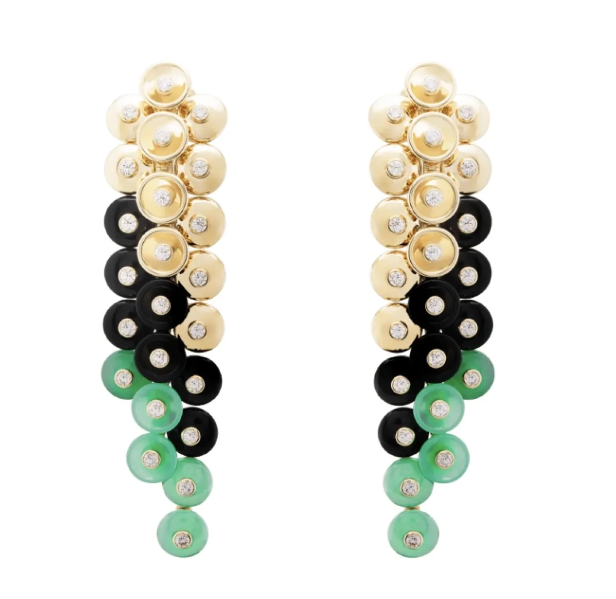 أقراط أذن بوتون دور من فان كليف اند اربلز Van cleef & arpels