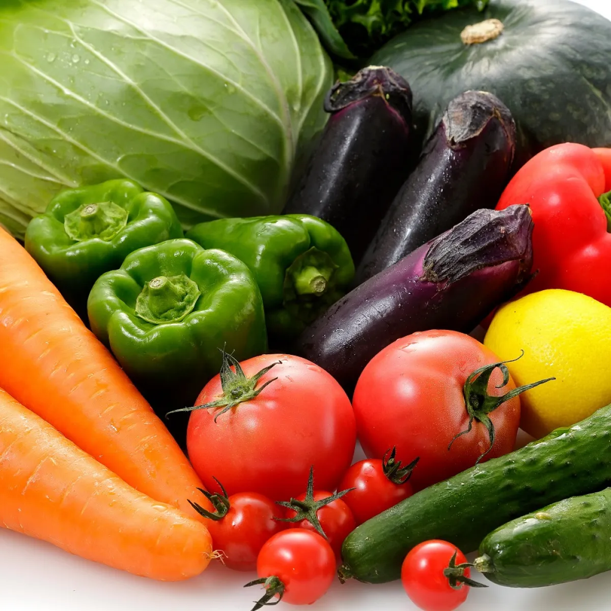 صورة لعدد من الخضروات