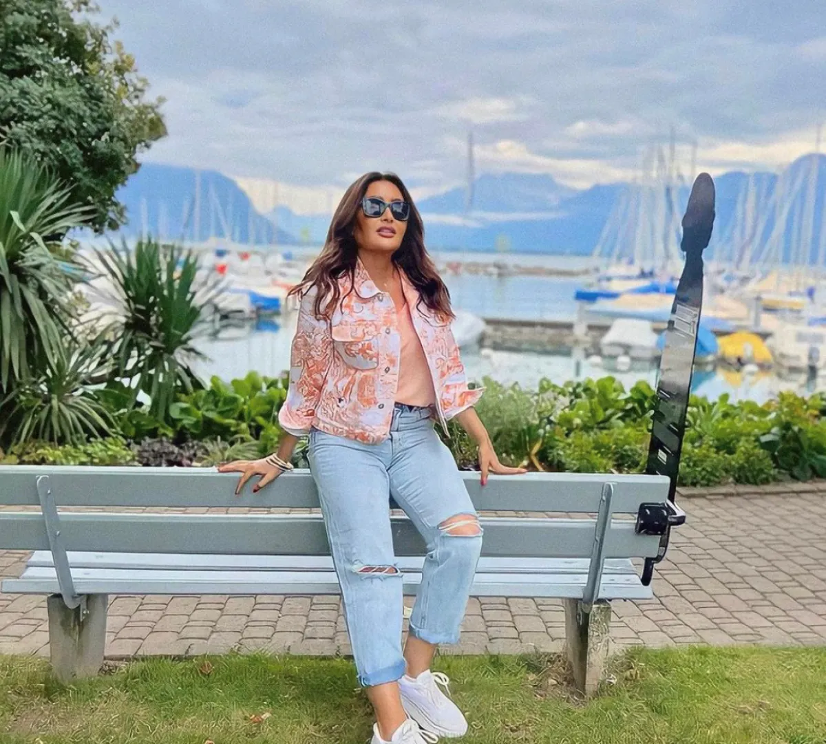 لطيفة التونسية -الصورة من  حسابها على الانستغرام