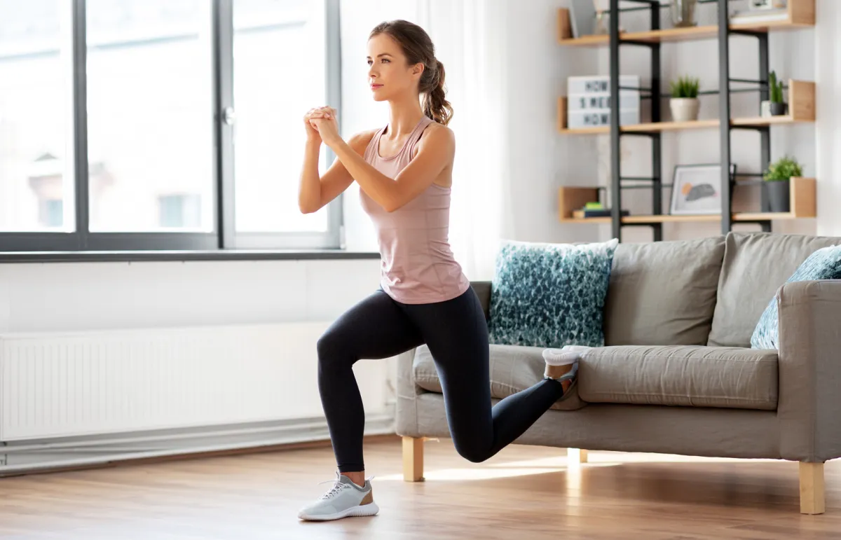 جدول تمارين للنساء في البيت