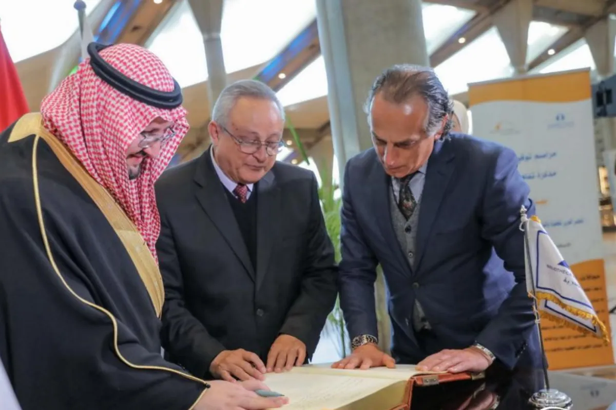 رئيس المجلس العربي للطفولة والتنمية يوقع مذكرة تفاهم مع مكتبة الإسكندرية 