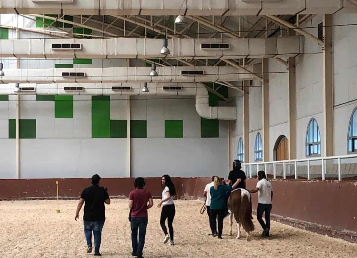 كواليس فيلم  "سهيل"- صورة من المركز الإعلامي 