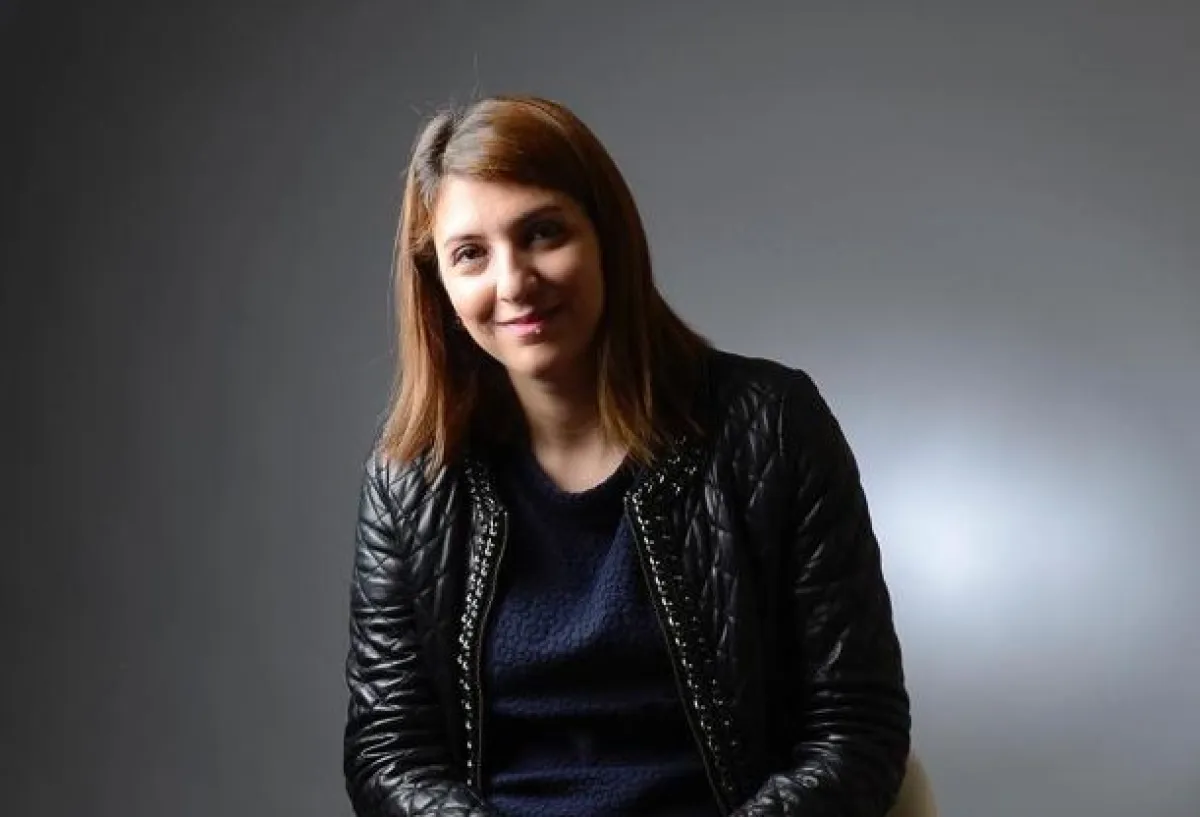 المخرجة خديجة قدسي - صورة من المركز الإعلامي