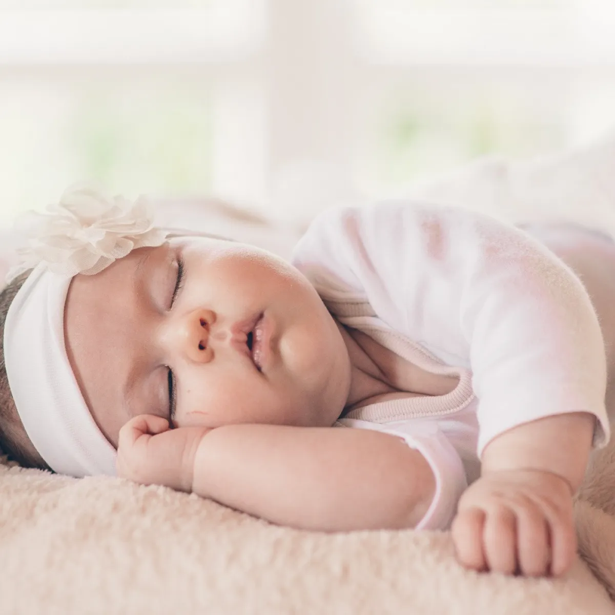 صورة لطفل نائم