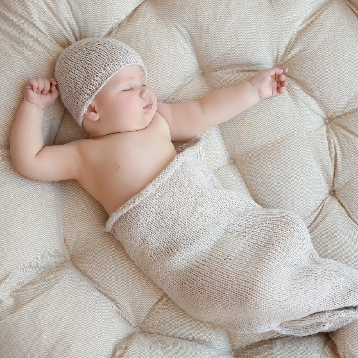 صورة لطفل نائم