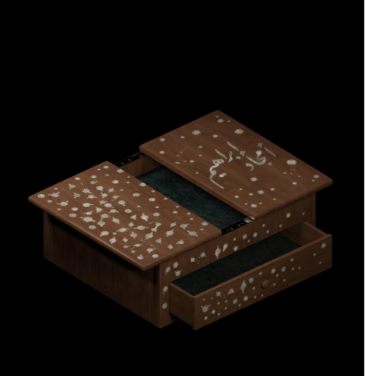 صندوق مجوهرات (من أعمال المصمم زاهر سمير)