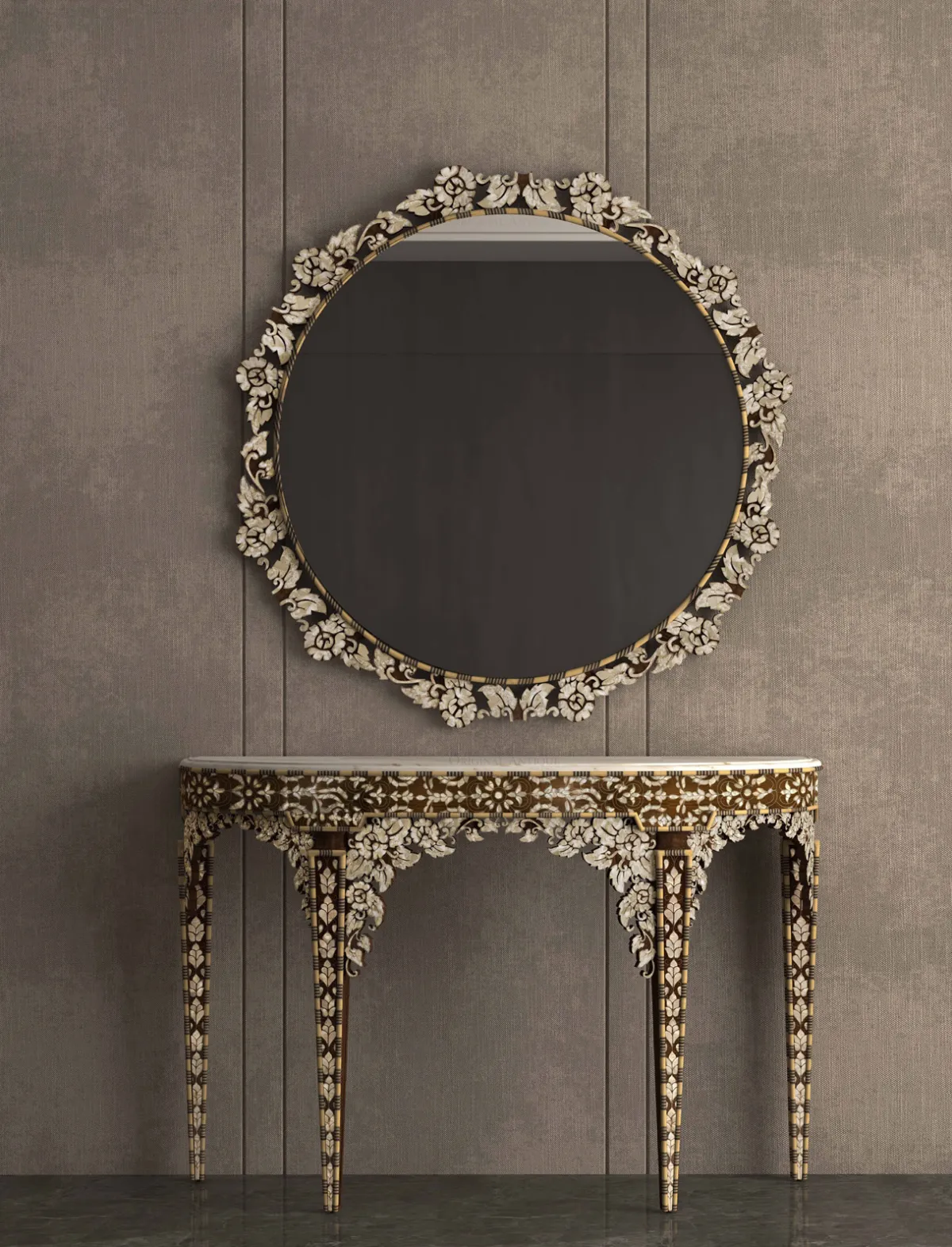 كونسول من الصدَف 