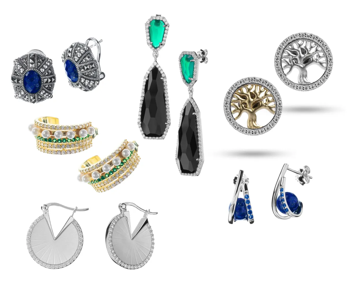 مجوهرات من تصميم المصممتان سماح ورجوه الرواحي