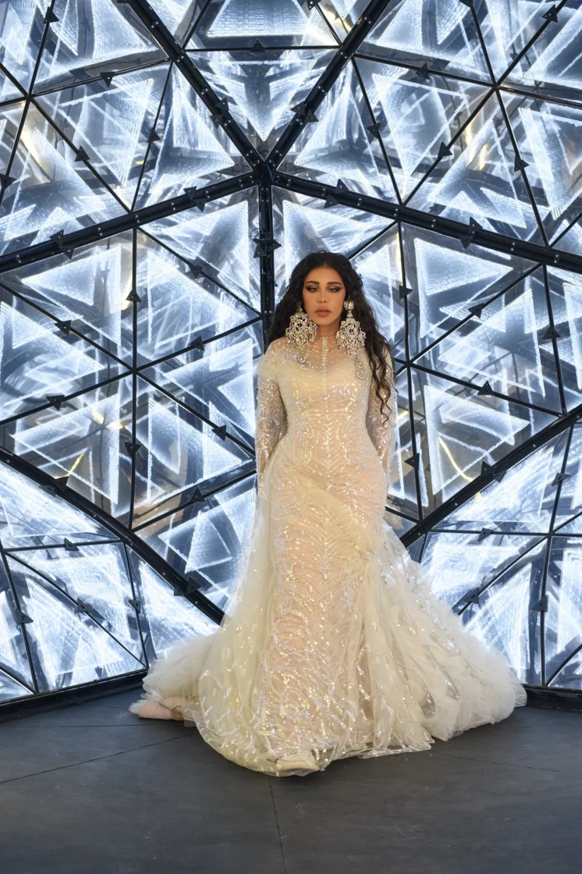 أحلام في الليلة الماسية - الصورة من حسابها على تويتر