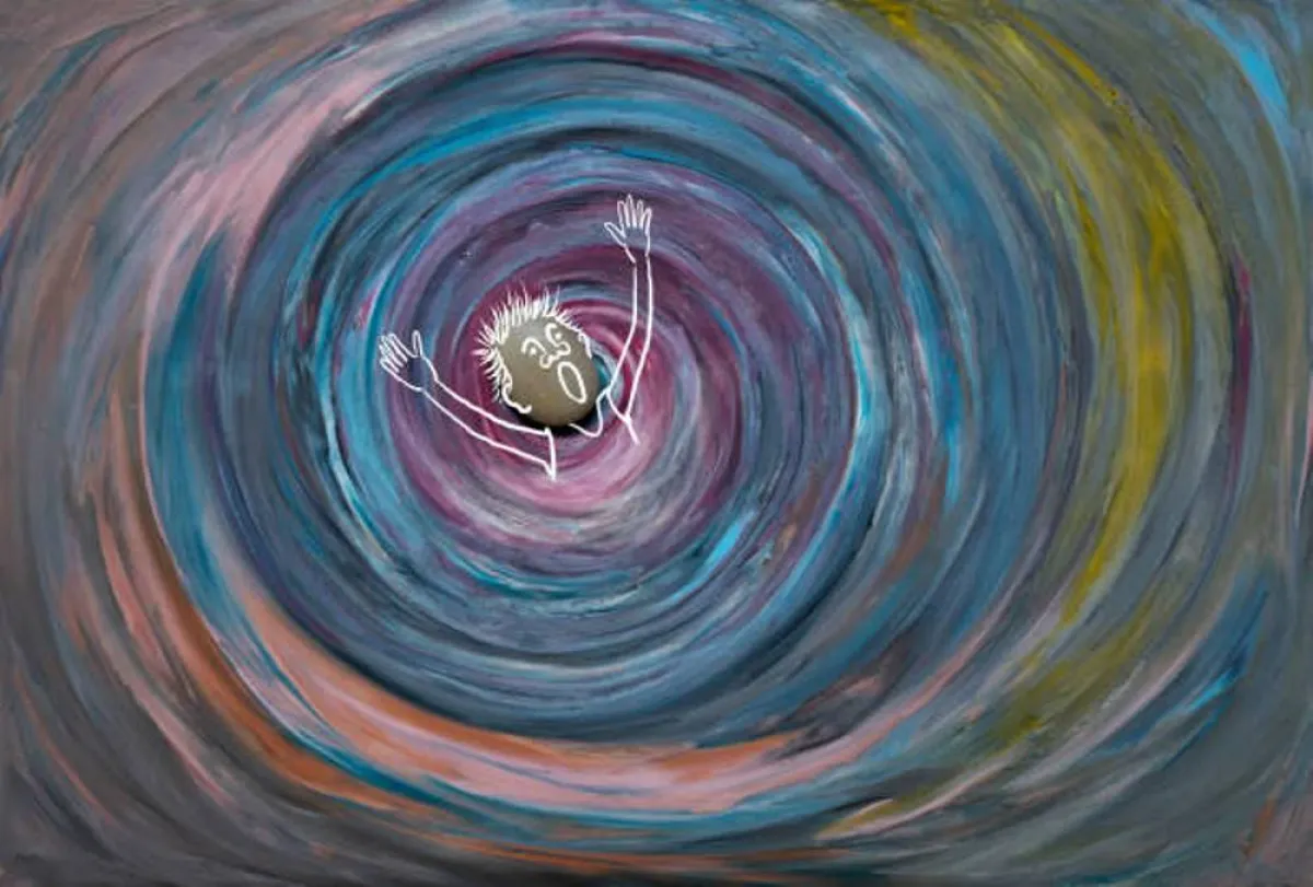 صورة تعبر عن خوف الطفل من الظلام