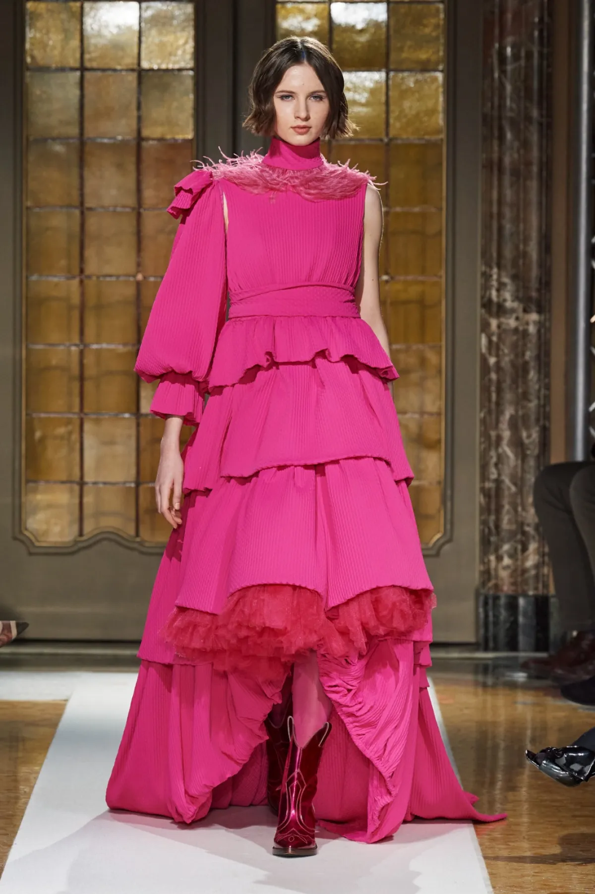 فستان بطبقات كشكش من Maya Seyferth