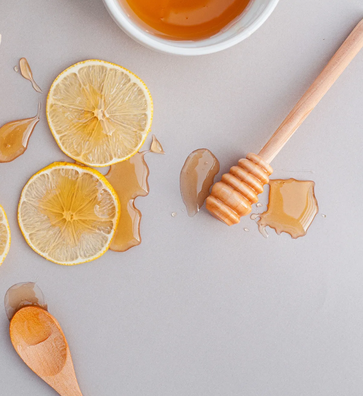 خلطة العسل والليمون