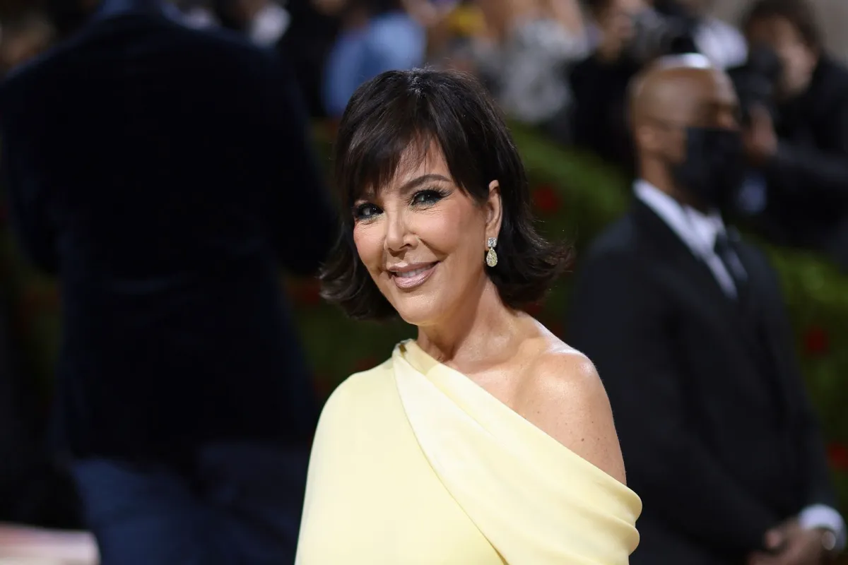 Kris Jenner at The Metropolitan Museum of Art on May 02, 2022 in New York City. Dimitrios Kambouris/Getty Images for The Met Museum/Vogue/AFP