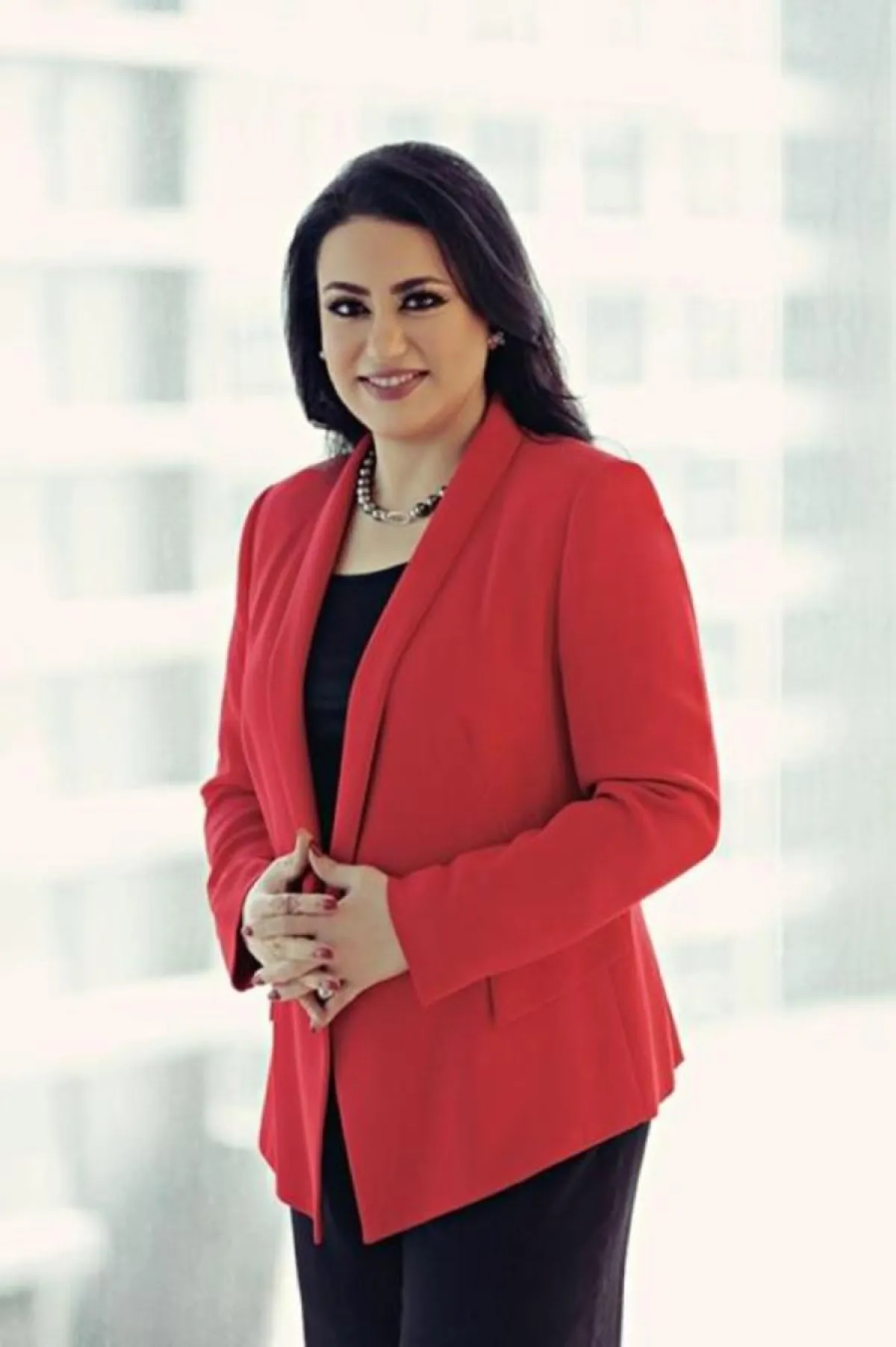 نشوة الرويني - الصورة من حسابها على الانستجرام