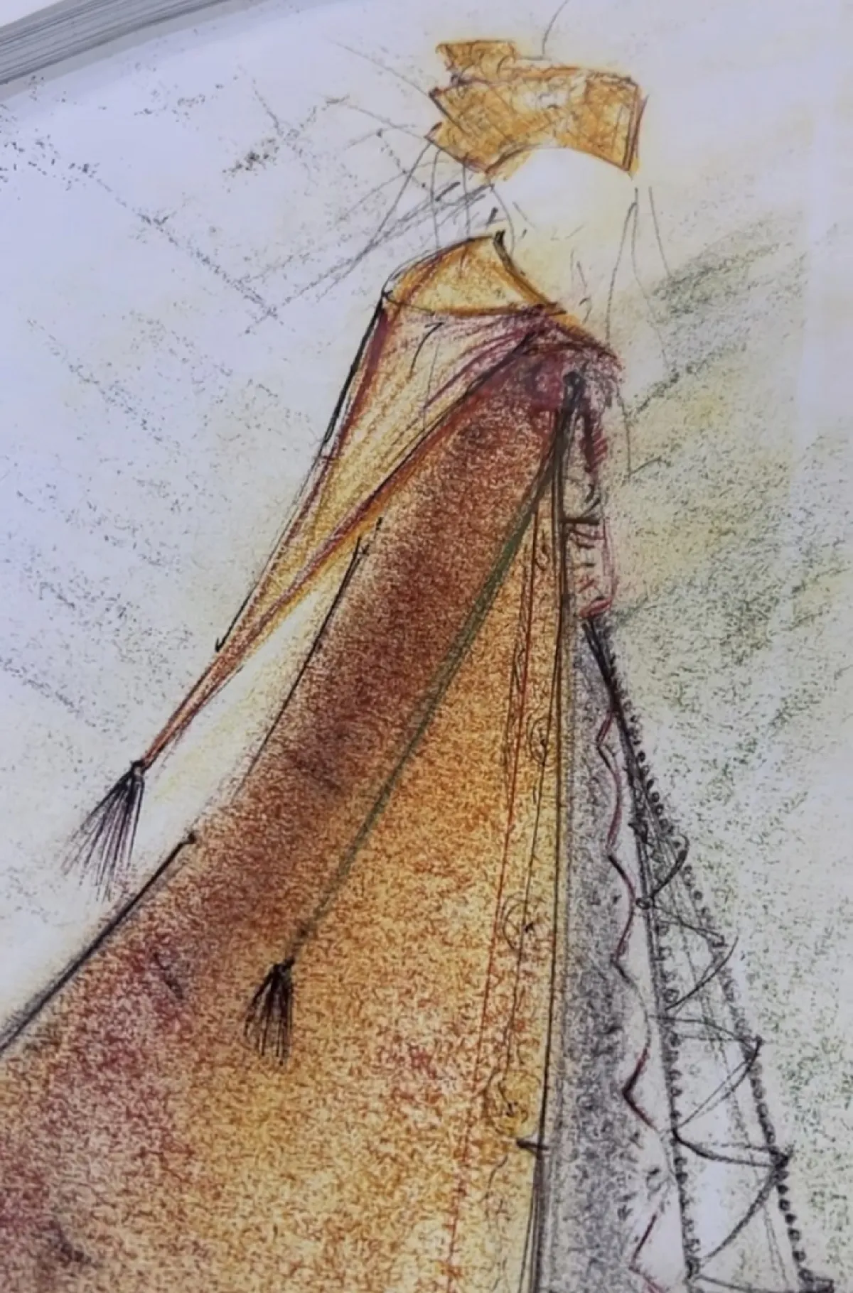 أزياء من تصميم المصممة إحسان غيلان