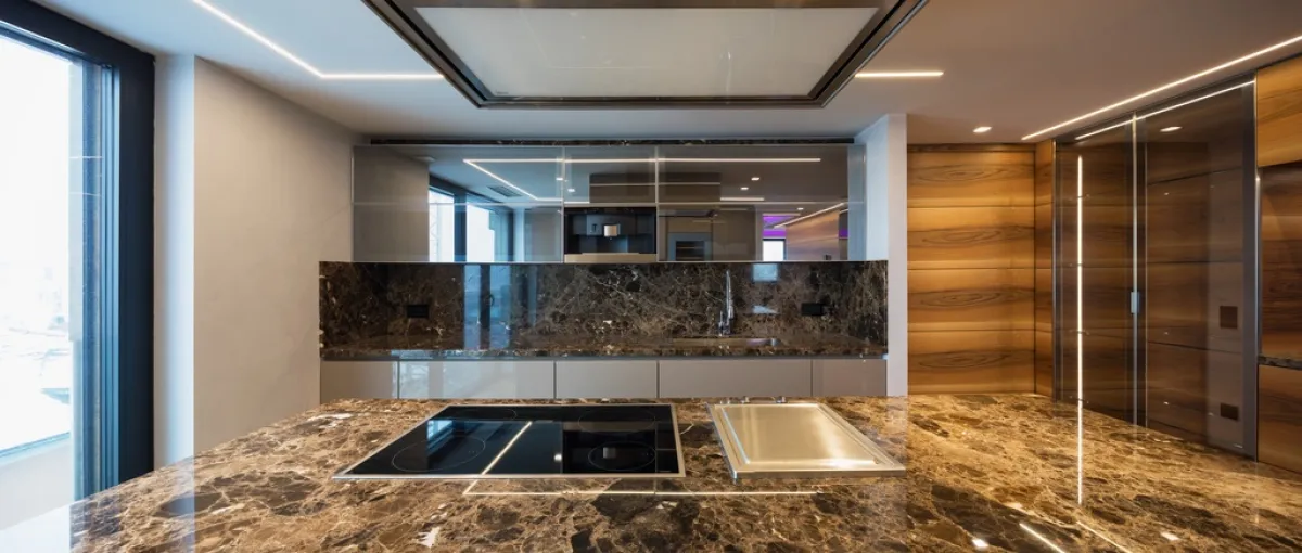 ديكورات جدران المطبخ