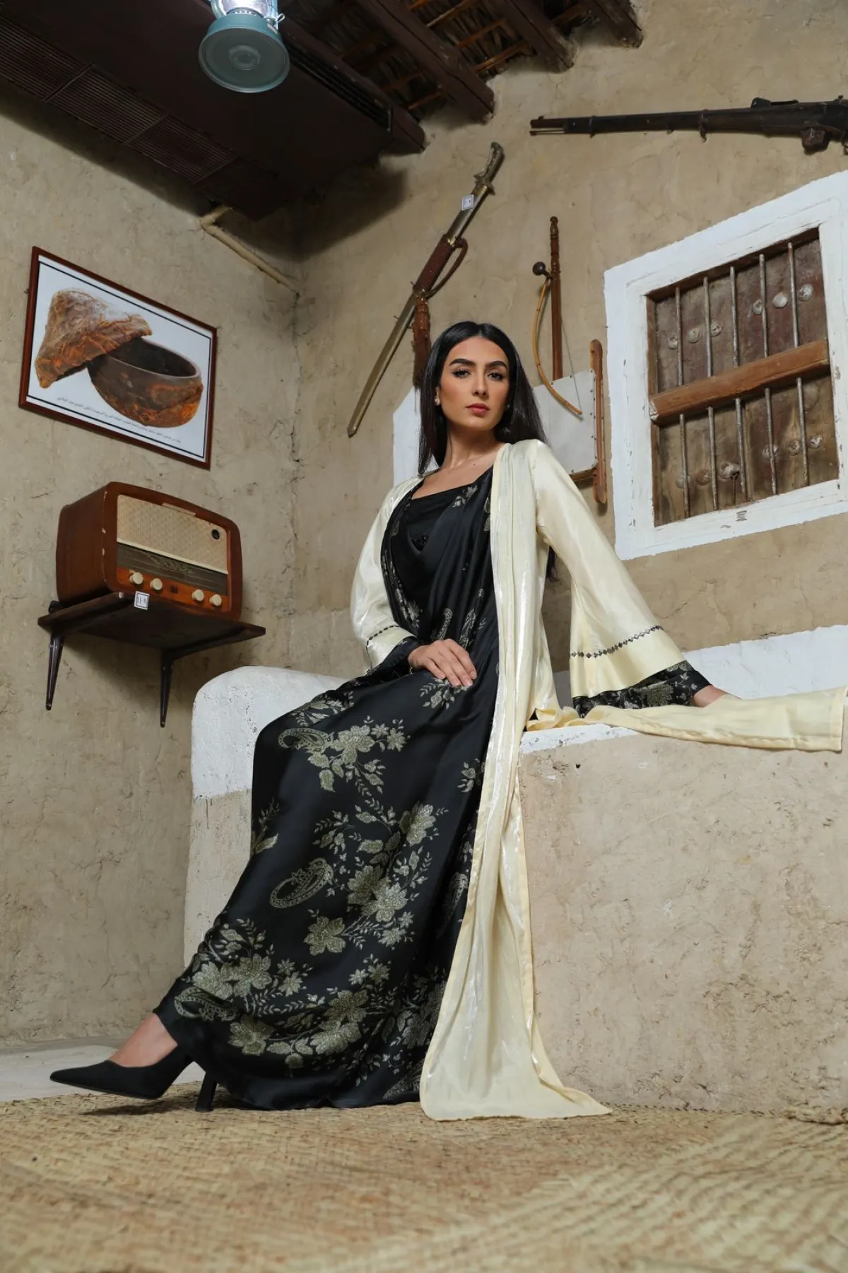 من تصميم مها بن داوود ليوم التأسيس