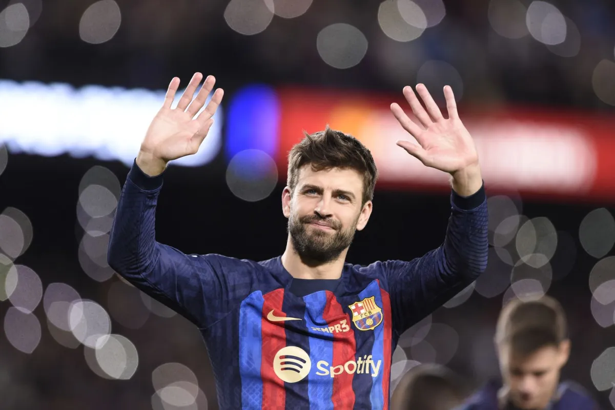 Gerard Pique  at the Camp Nou stadium in Barcelona on November 5, 2022. Josep LAGO / AFP