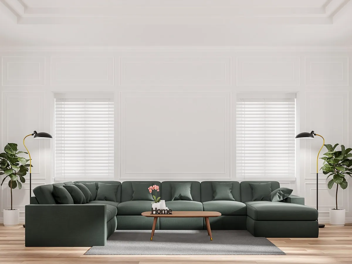 جاذبية الأخضر في الديكور