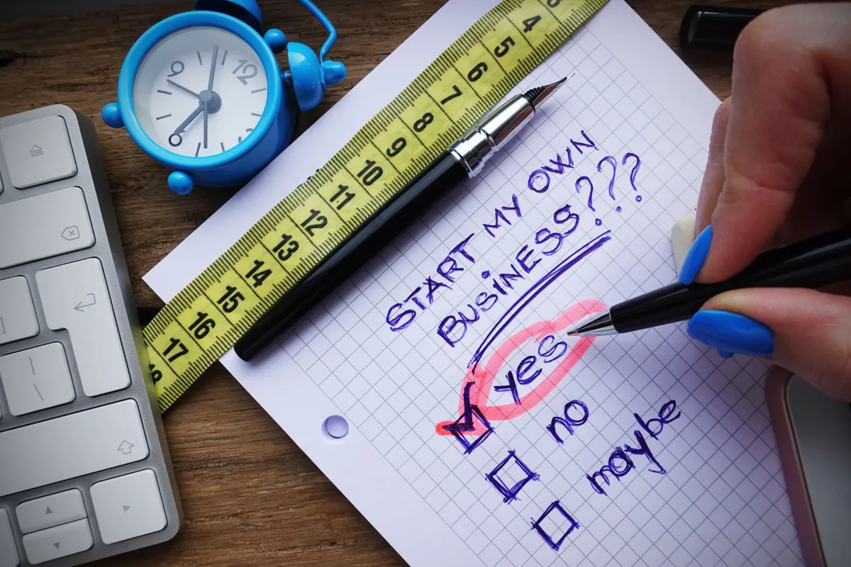 البدء في عمل جديد في عالم ريادة الأعمال 