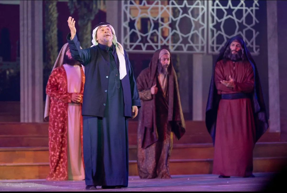 مسرحية معلقاتنا امتداد اجداد