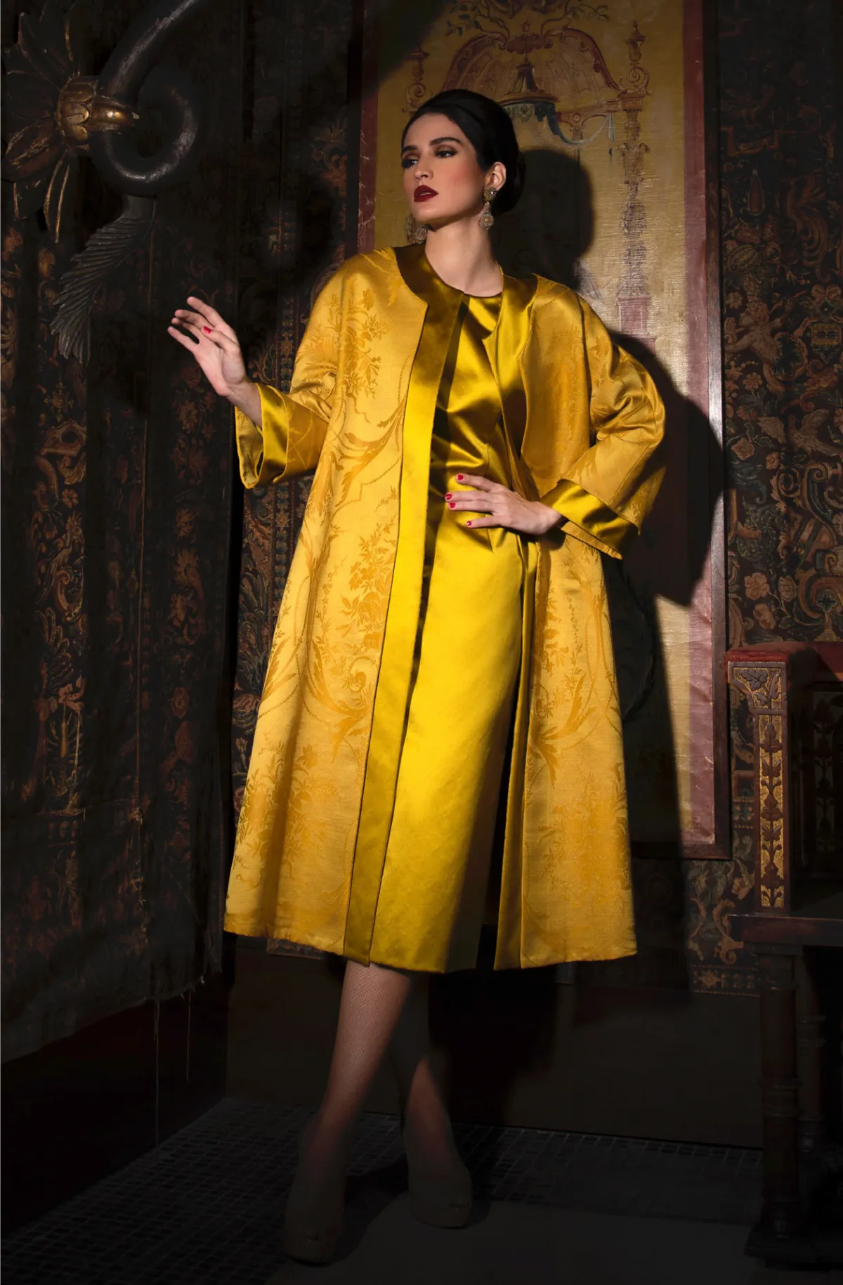 من تصميم المصممة ليلى موسى