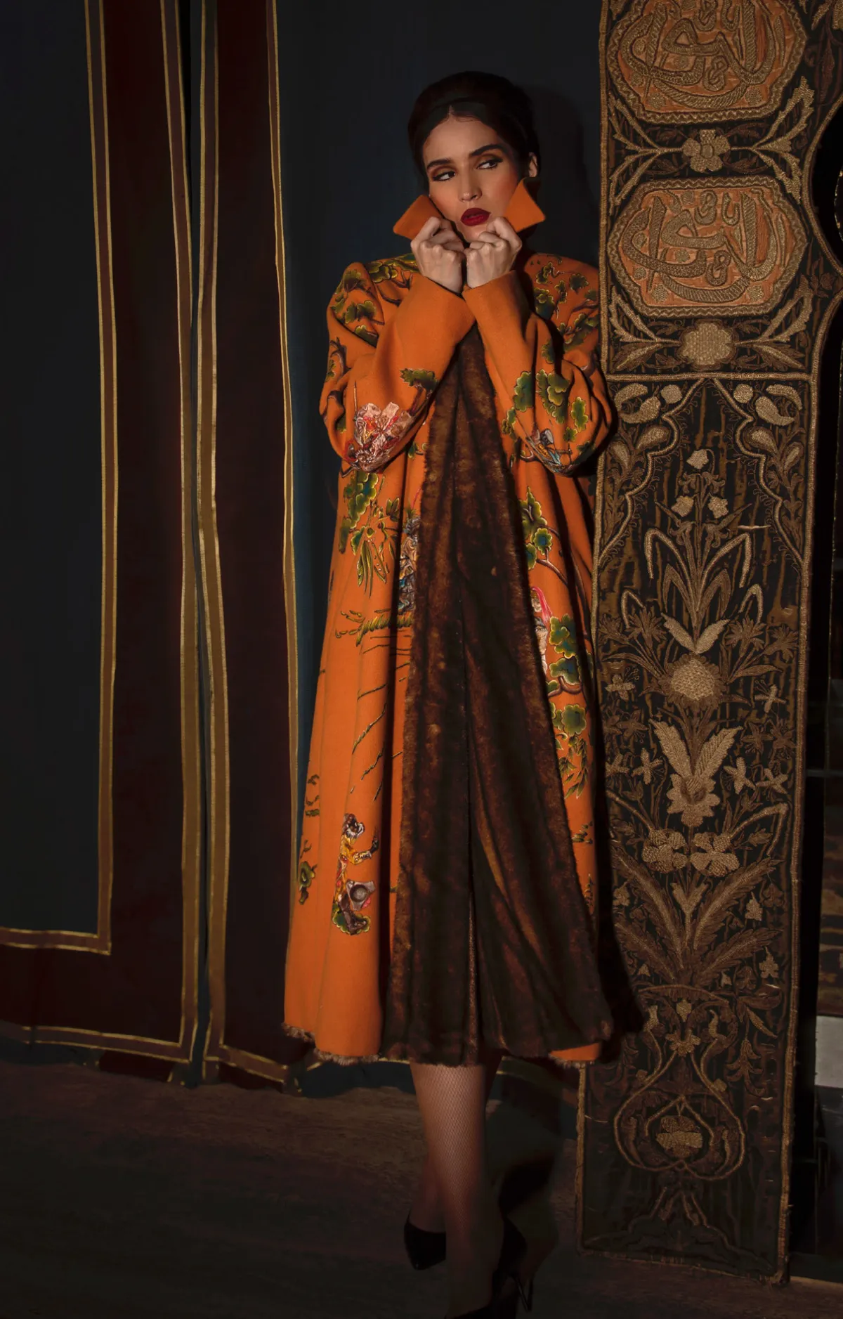 من تصميم المصممة ليلى موسى