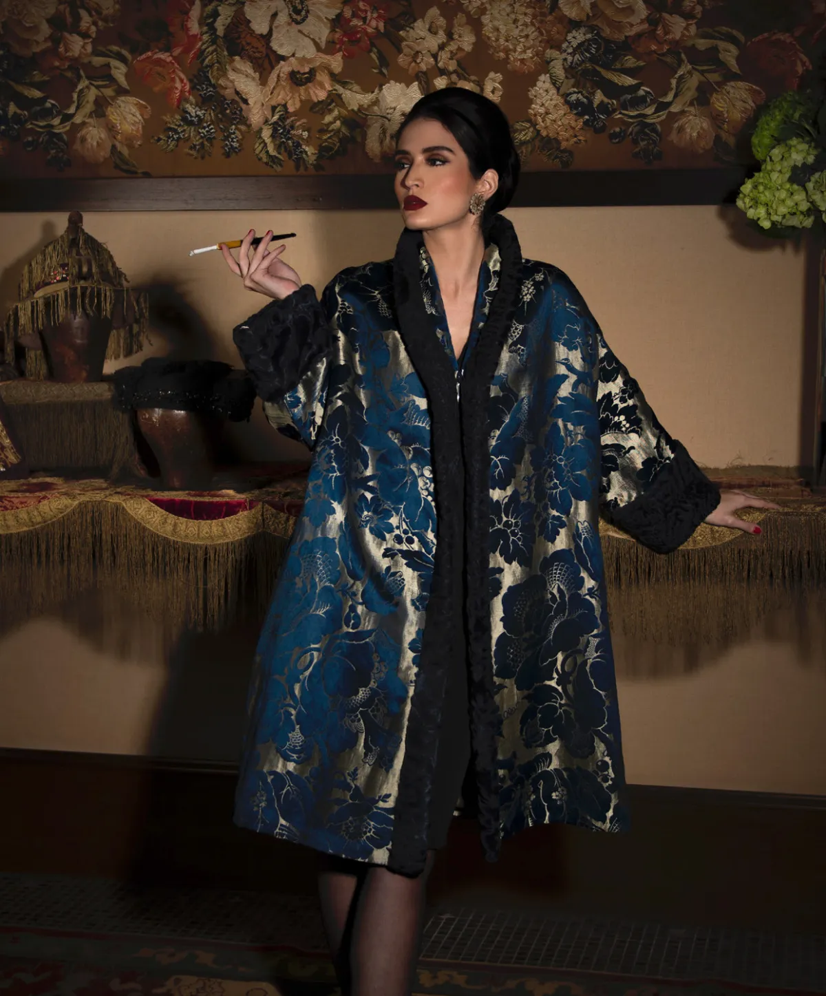 من تصميم المصممة ليلى موسى