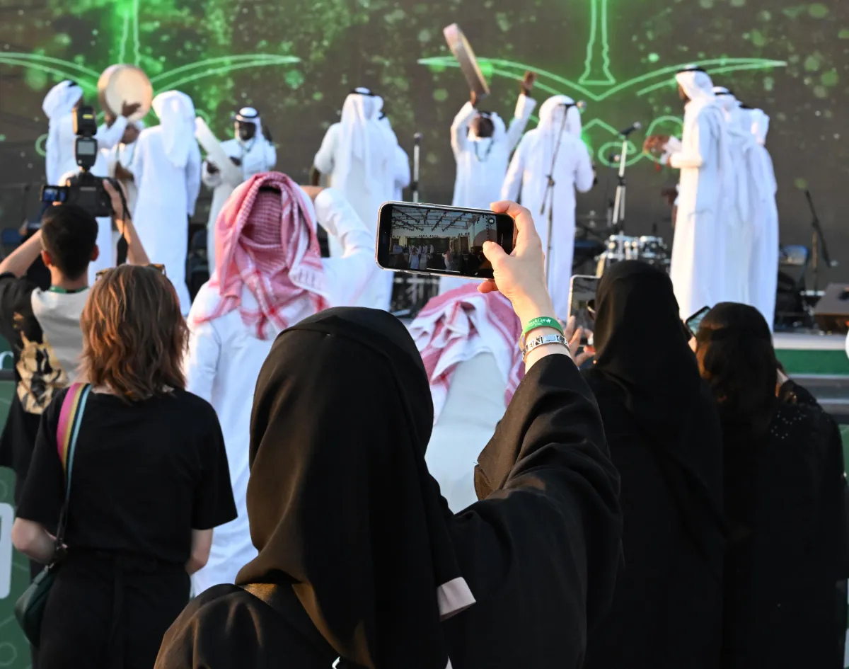 جانب من كأس السعودية