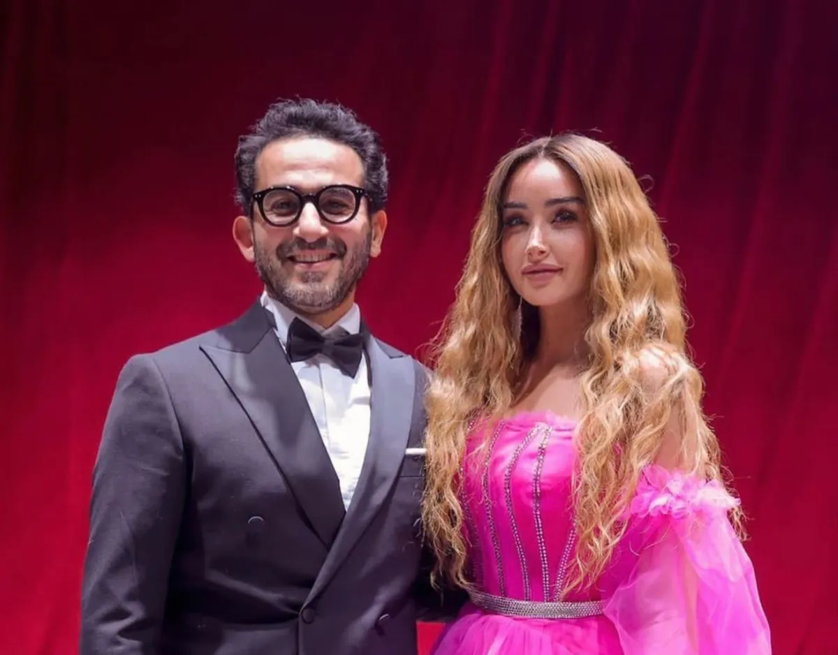 هنا الزاهد وأحمد حلمي -الصورة من حسابها على إنستغرام