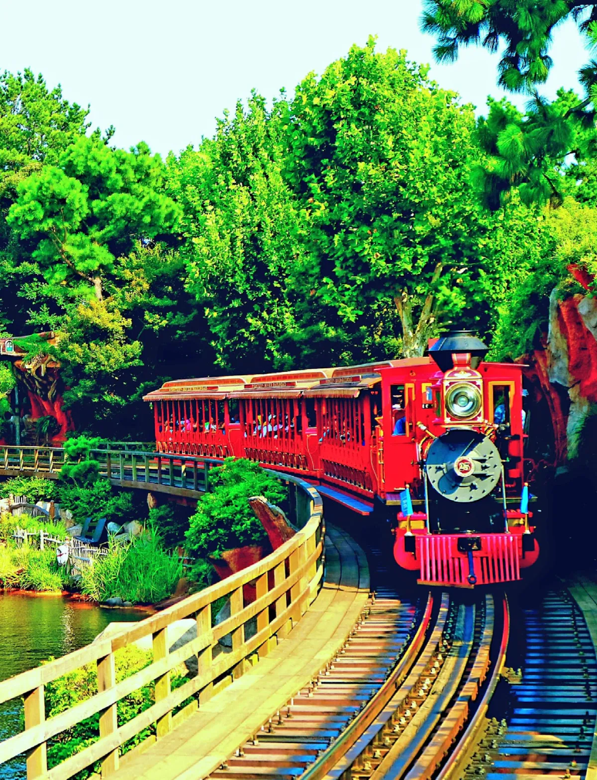 جانب من «طوكيو ديزني لاند»