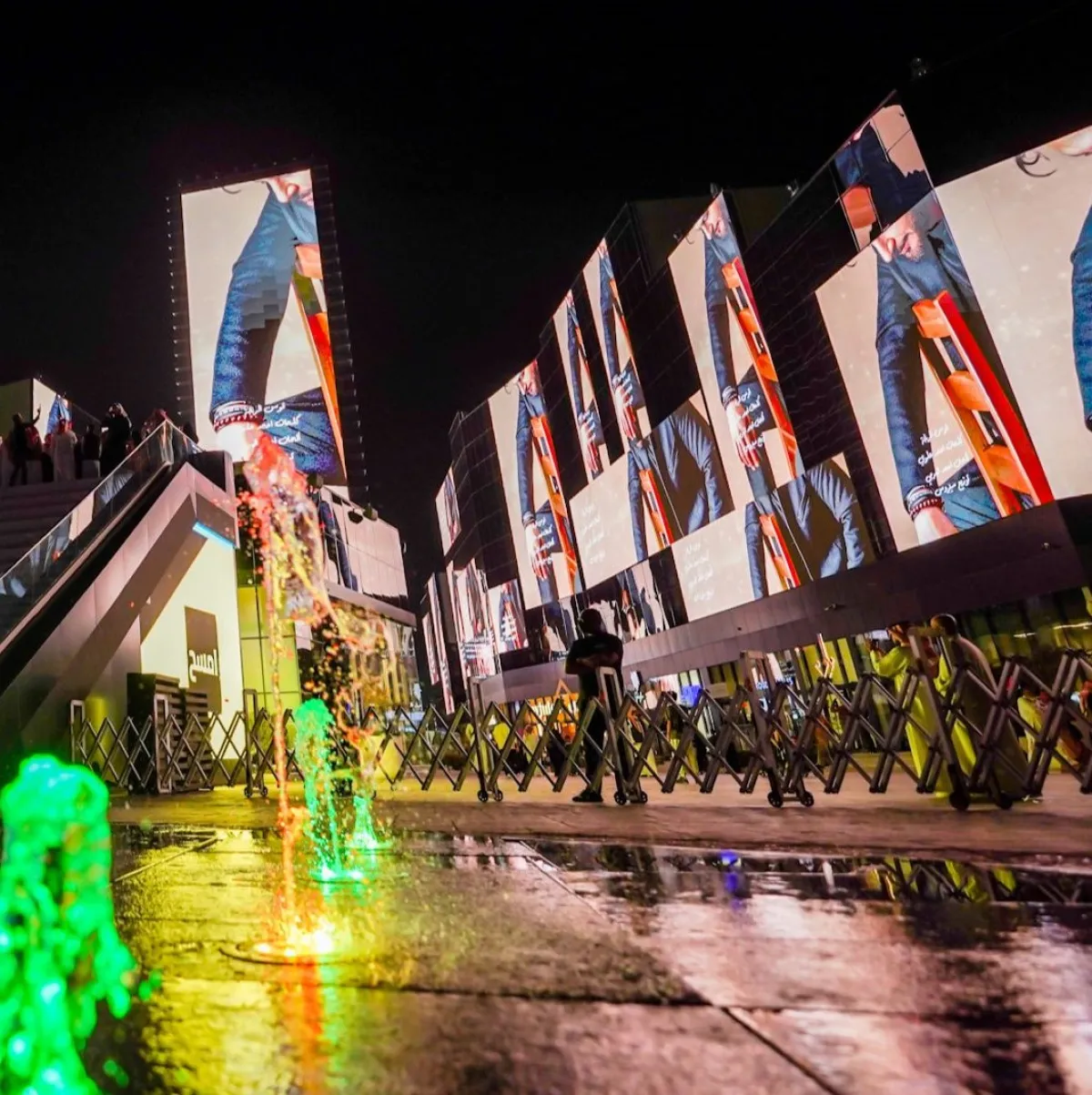 جانب من  تدشين ألبوم ماجد المهندس في البوليفارد رياض سيتي