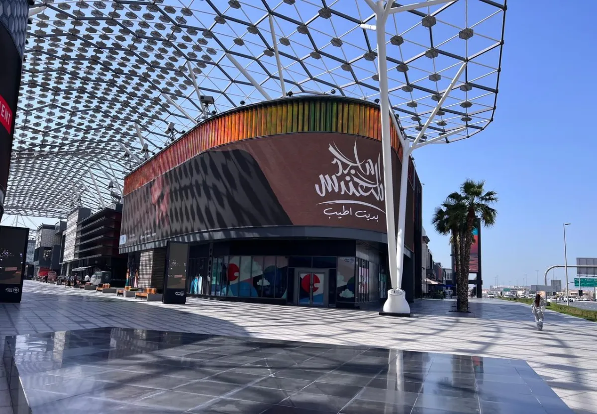 جانب من  تدشين ألبوم ماجد المهندس في البوليفارد رياض سيتي