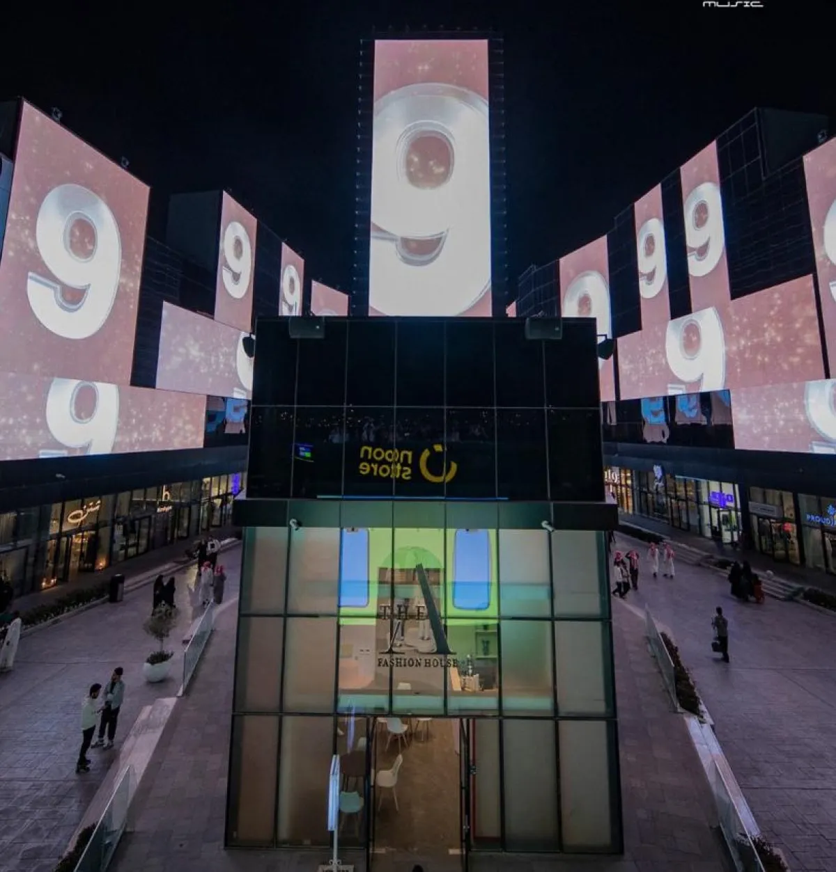 جانب من  تدشين ألبوم ماجد المهندس في البوليفارد رياض سيتي