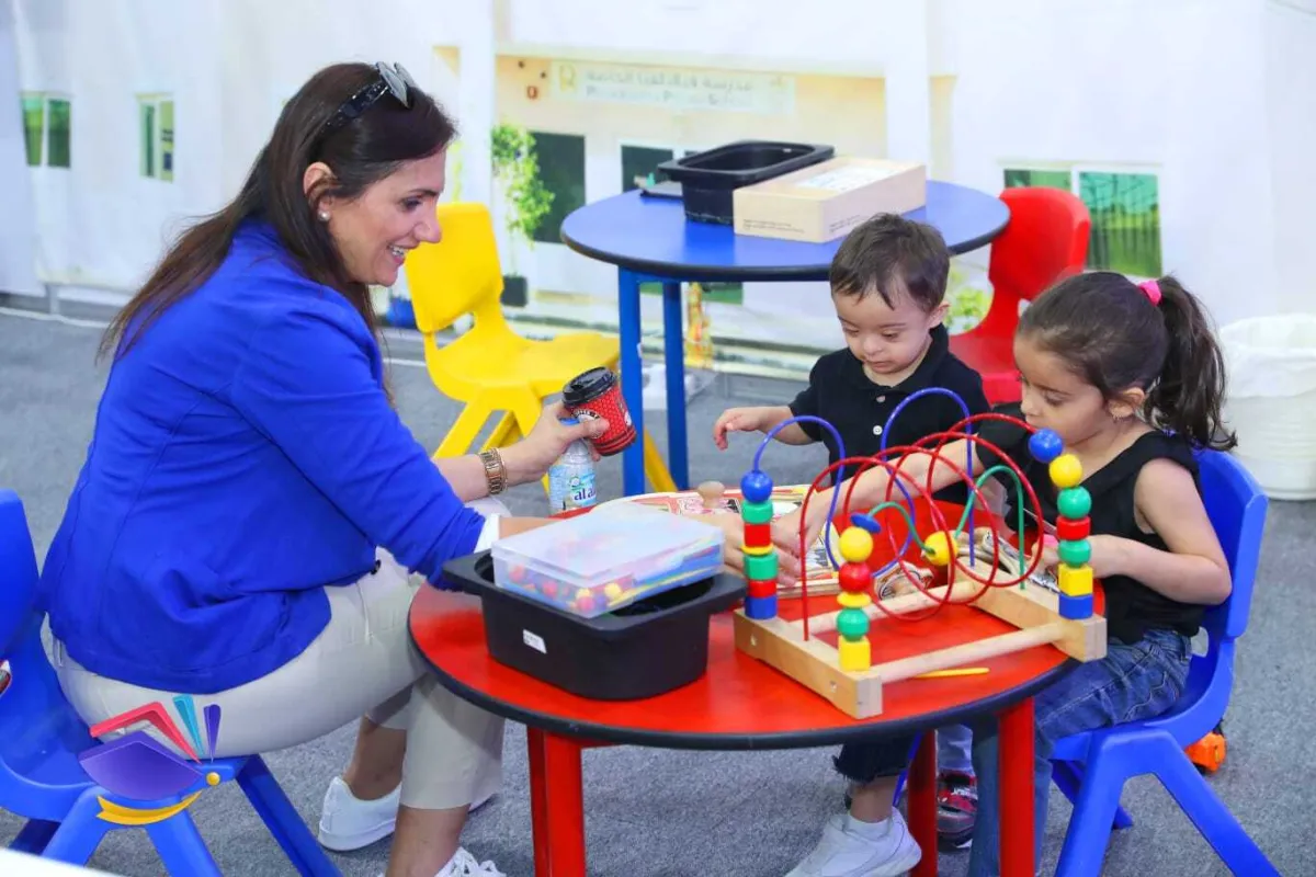 مساحة متميزة للأطفال. الصورة من "وام"