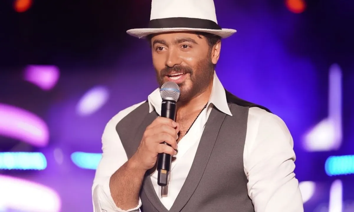 تامر حسني - صورة من صفحته على انستغرام