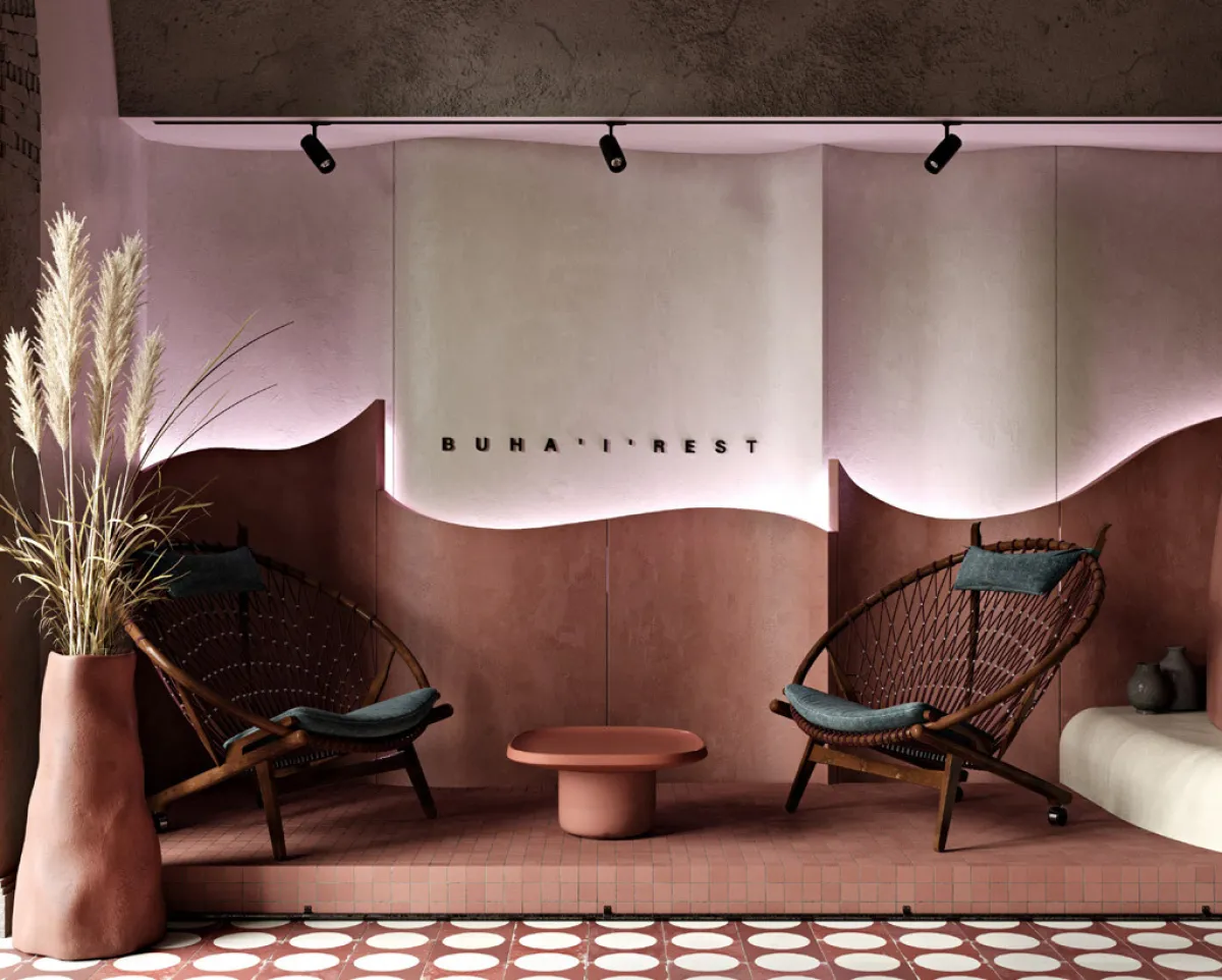 صورة لمطعم من تصميم رومان بليوس 