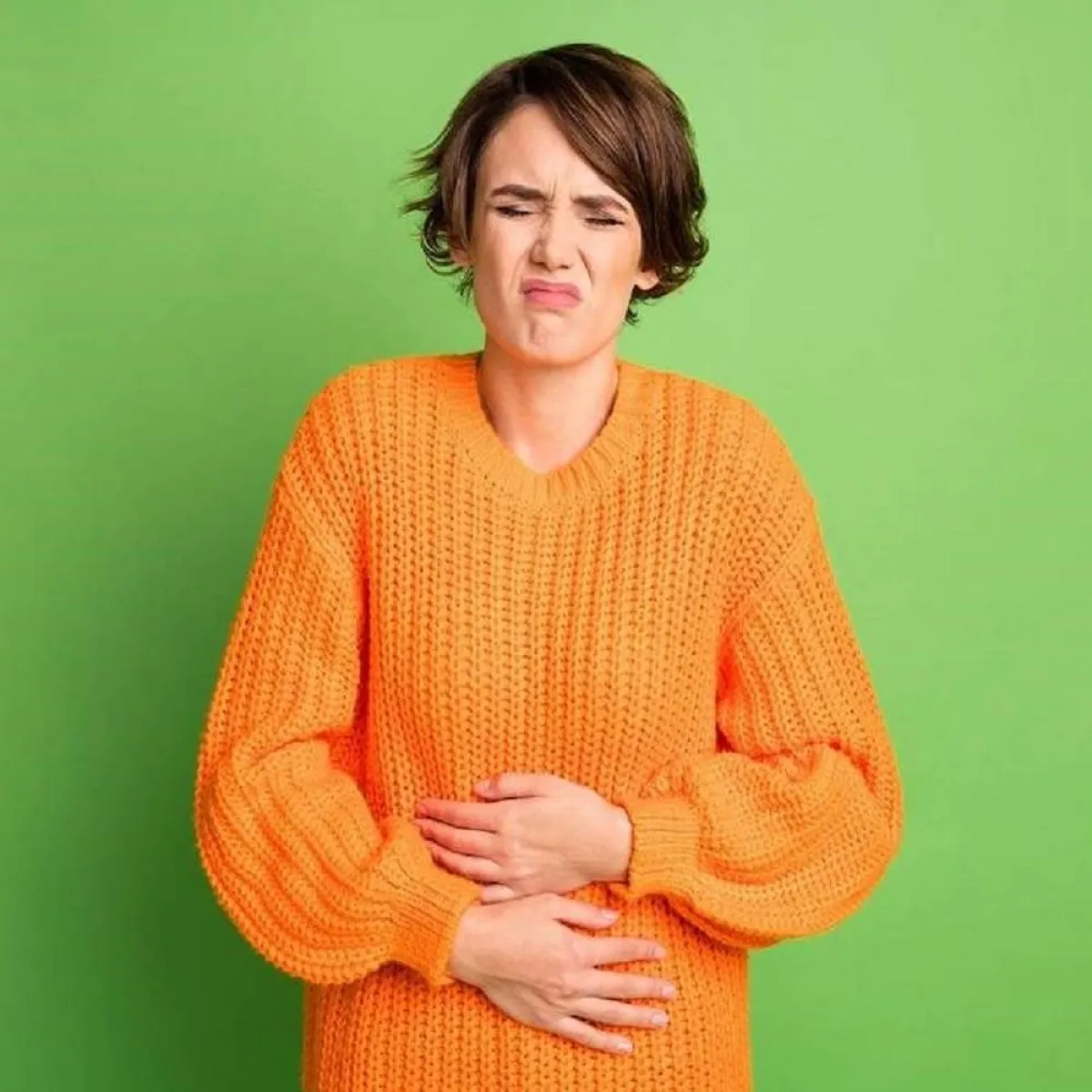 صورة لحامل تتوجع