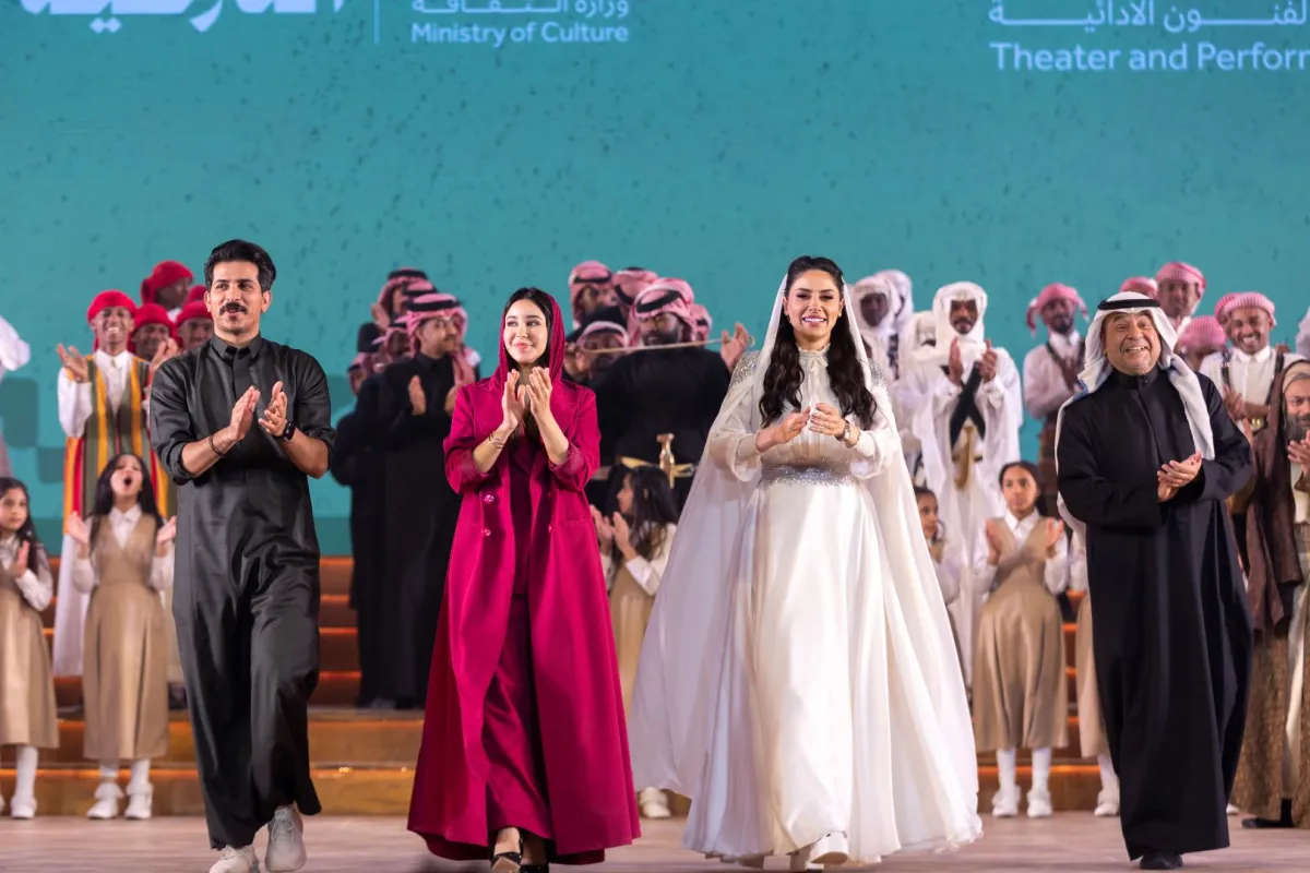 أسيل عمران في مسرحية معلقاتنا أمتداد أمجاد 