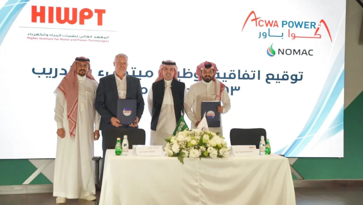 تدشين برنامج الطاقة المتجددة والصحة والسلامة المهنية بالمعهد العالي لتقنيات المياه والكهرباء