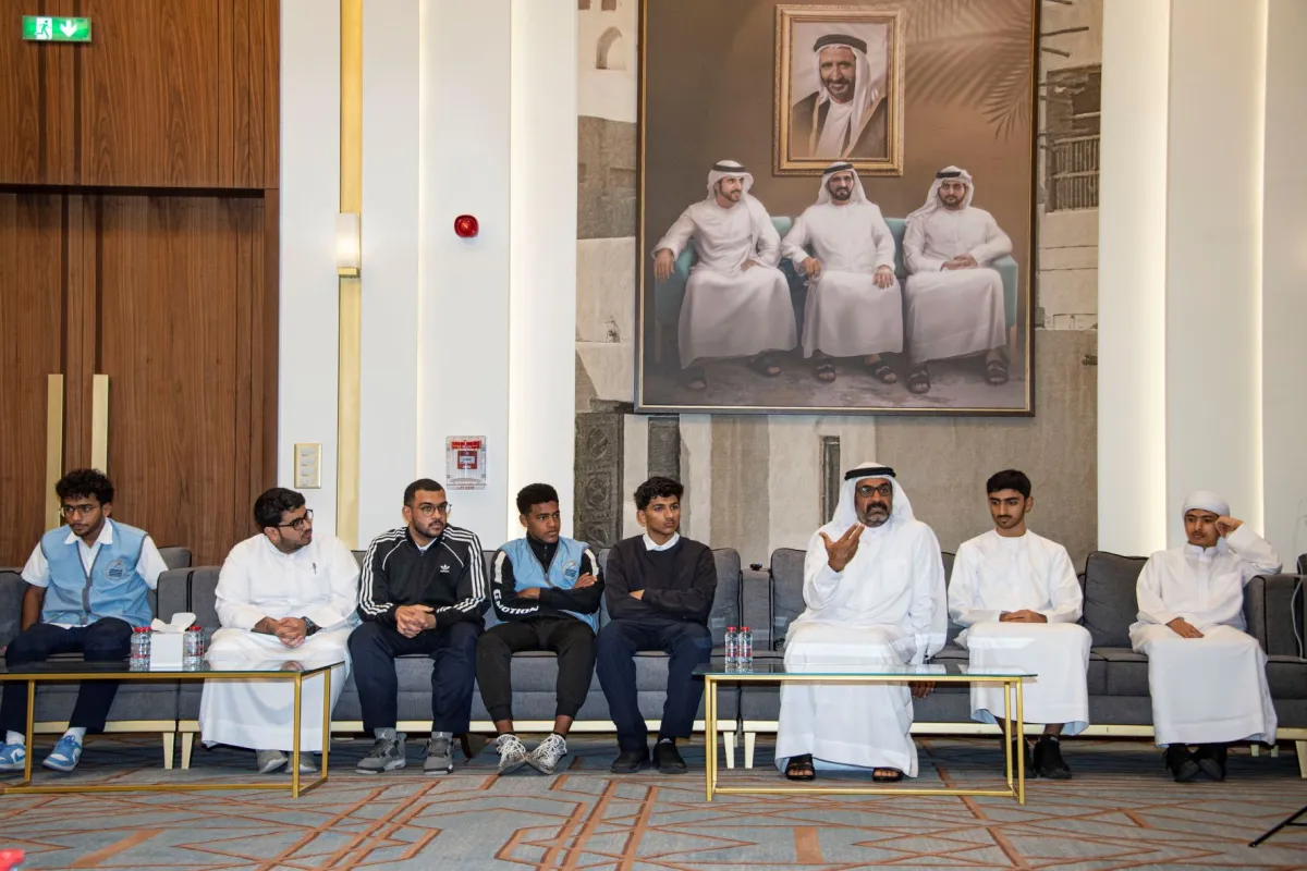 ضمن المشاركة في مبادرة " موروثنا "- الصورة من مركز حمدان بن محمد لإحياء التراث 