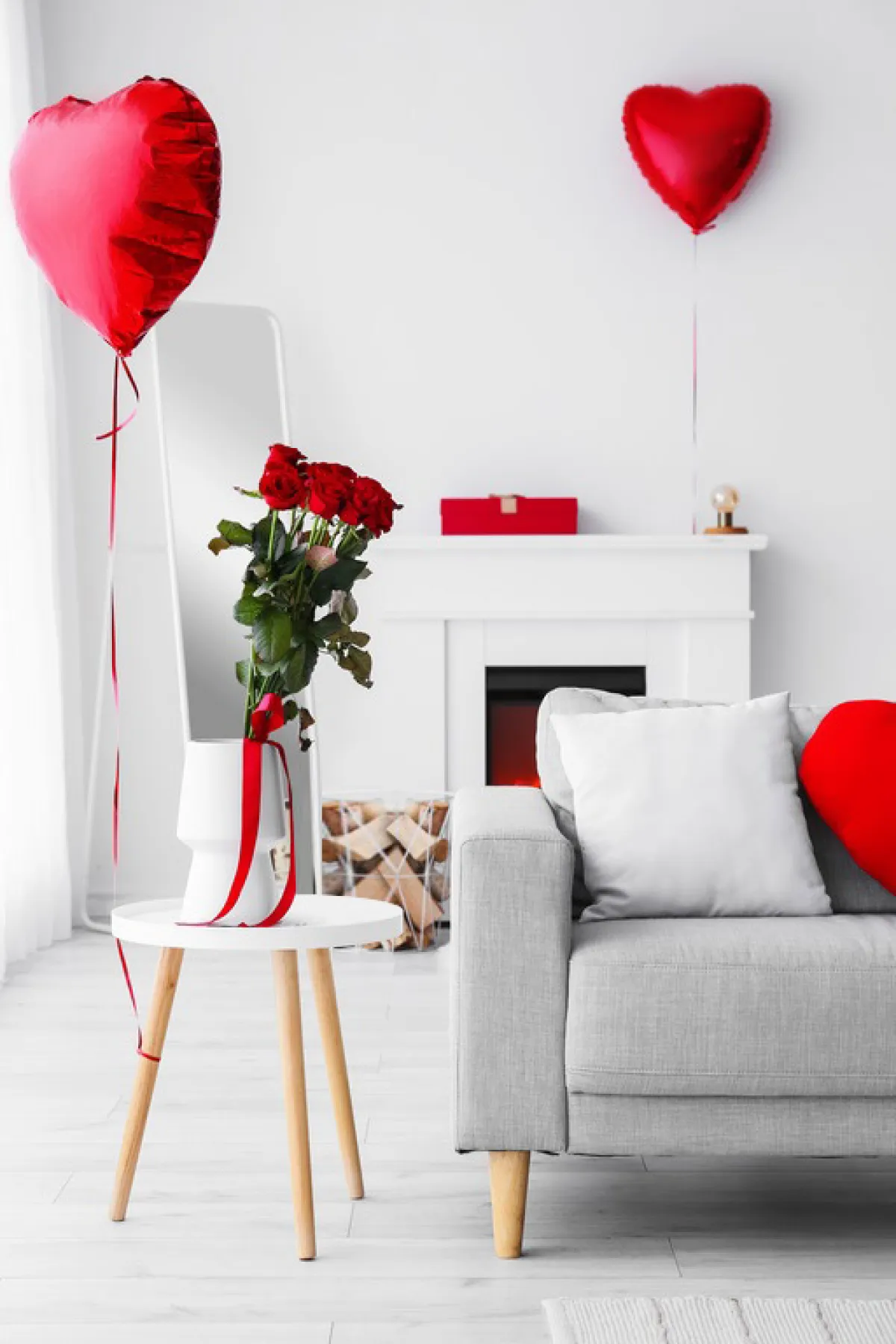 أفكار لتزيين المنزل العصري في يوم الحب