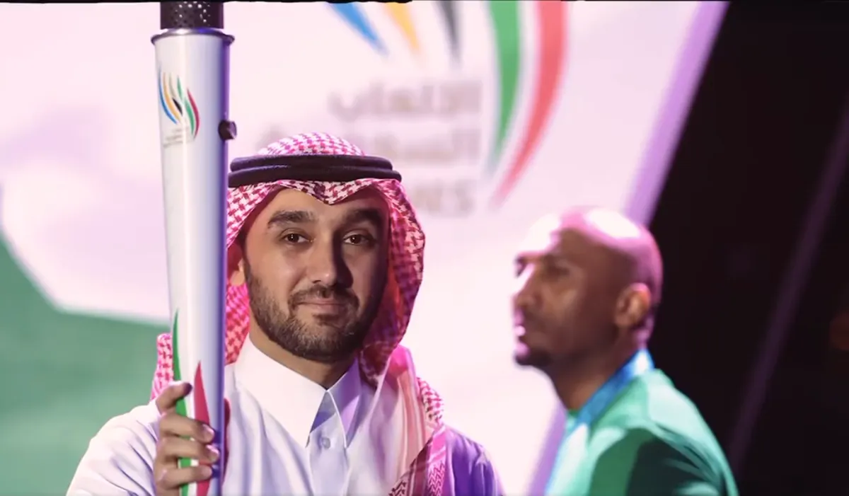 الحدث الأكبر في تاريخ المملكة.. انطلاق النسخة الثانية من دورة الألعاب السعودية في هذا الموعد - الصورة من حساب الدورة على تويتر