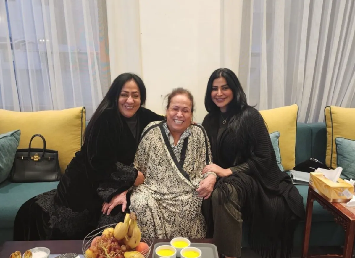 سعاد علي برفقة حياة الفهد وريم عبد الله - الصورة من حساب سعاد على الانستجرام