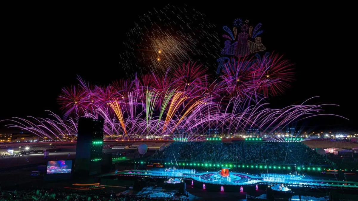 قطاع الترفيه يستقطب 120 مليون زائر منذ 2019 وحتى الربع الأول من 2023 - الصورة من حساب تركي آل الشيخ على تويتر