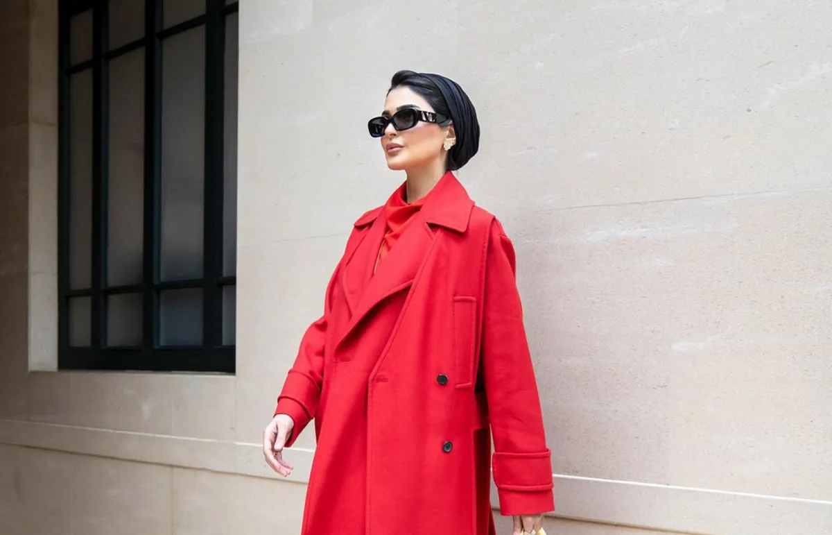 حنين الصيفي بحجاب توربان أسود