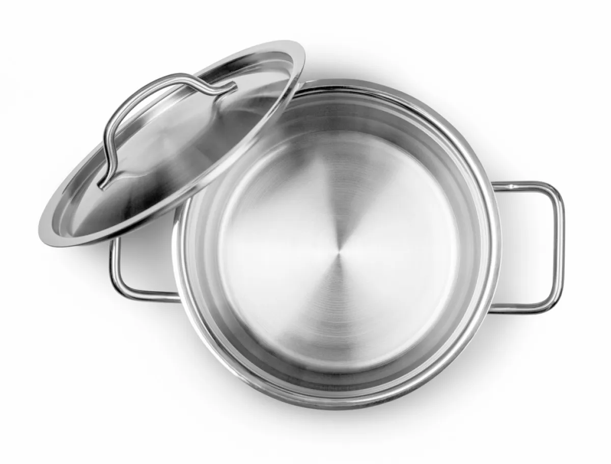 آنية مصنوعة من الفولاذ المقاوم للصدأ (الستاينلس ستيل)