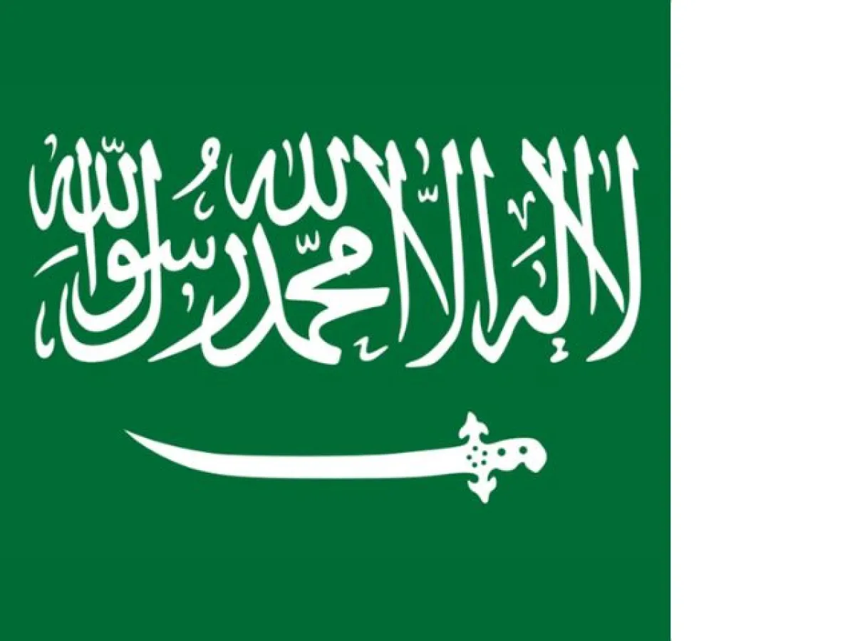 تظهر الصورة علم مملكة نجد